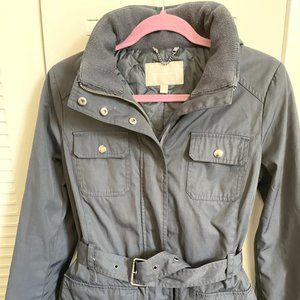 Banana Republic Navy Jacket / Coat, rain / water-resistant (Womens) (Small) (S)